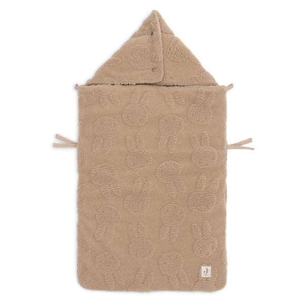 Nid d'Ange groupe 0+3/5 points Miffy Jacquard Teddy - Biscuit