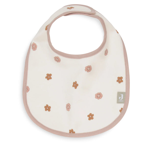 Bavoir Retro Flowers - 5 Unités - Petit coeur salé