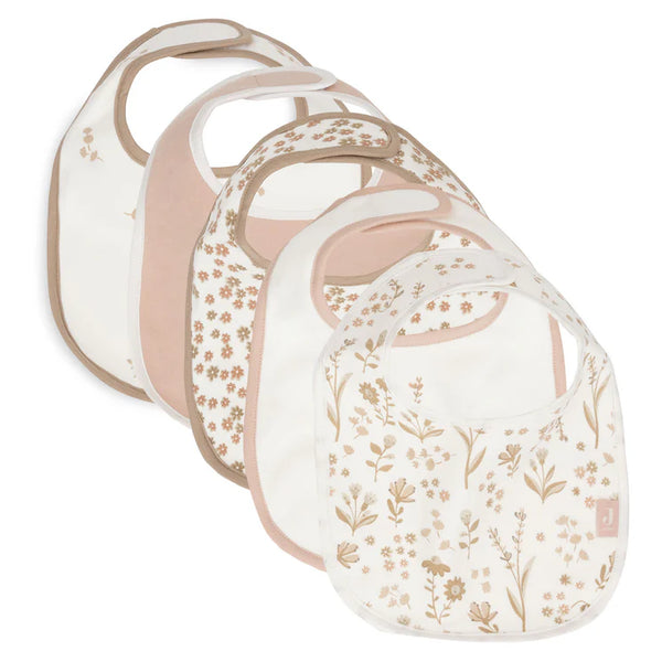 Bavoir Jersey Imperméable - Bloomy - 5 Unités