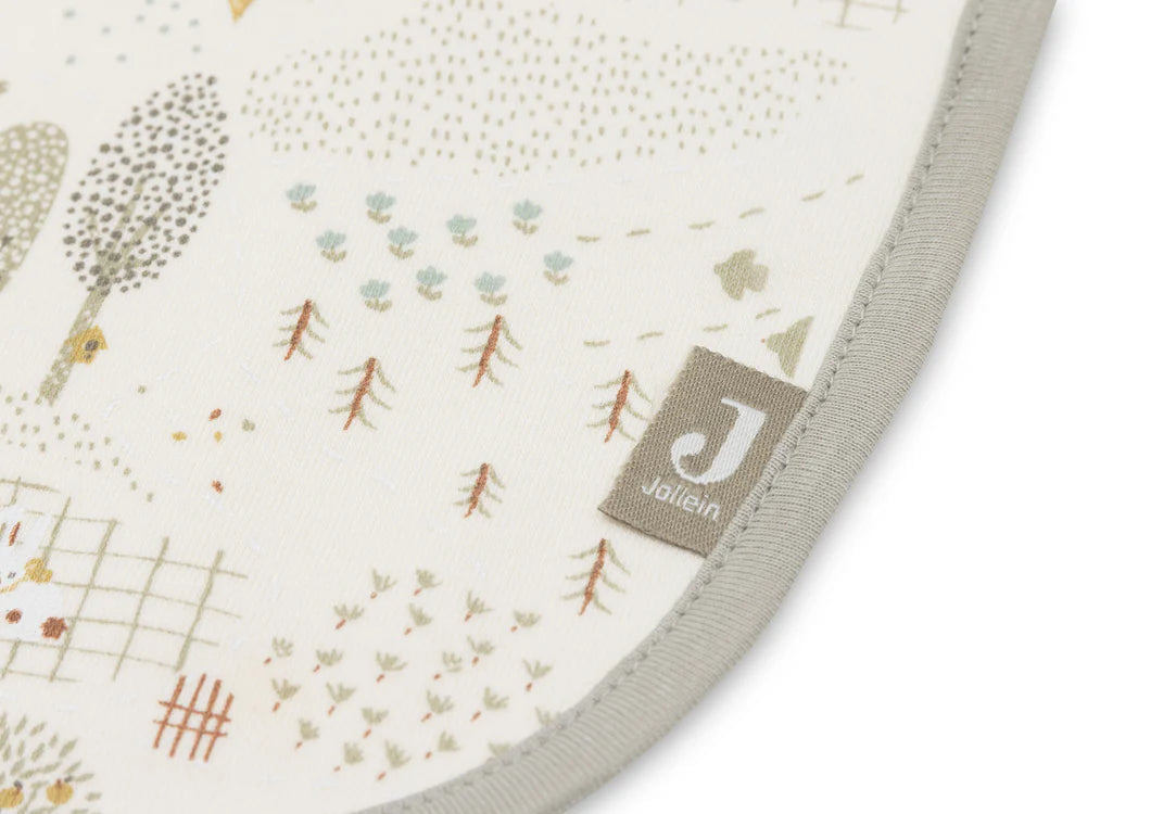Bavoir Jersey imperméable - Tiny Park - 5 Unités