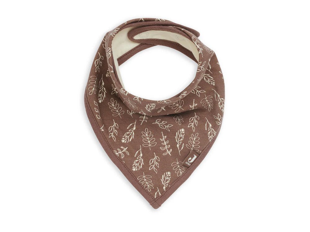 Bavoir Bandana Meadow - Chestnut - Petit coeur salé