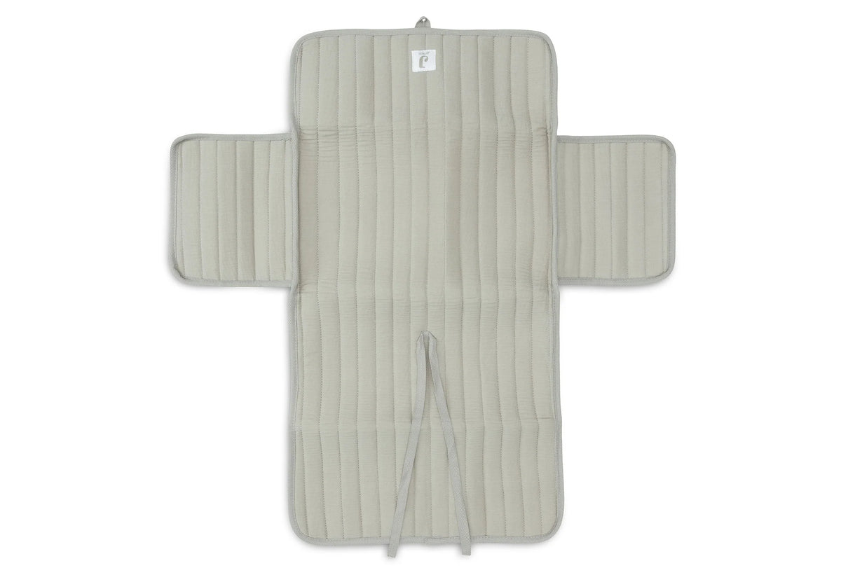 Tapis à Langer nomade Gaze de Coton - Olive Green