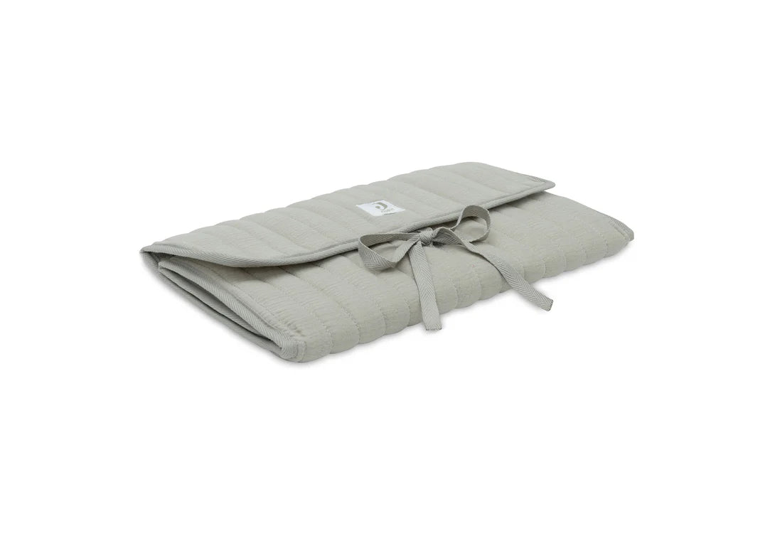 Tapis à Langer nomade Gaze de Coton - Olive Green