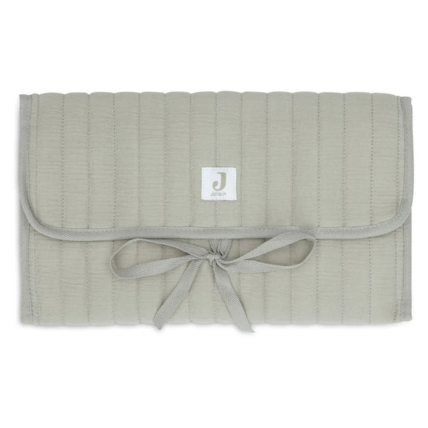 Tapis à Langer nomade Gaze de Coton - Olive Green