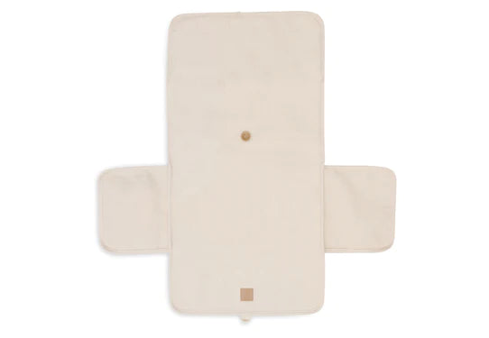 Tapis à langer nomade avec poches Twill - Naturel