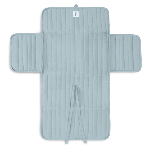 Tapis à Langer nomade Gaze de Coton - Sea Green