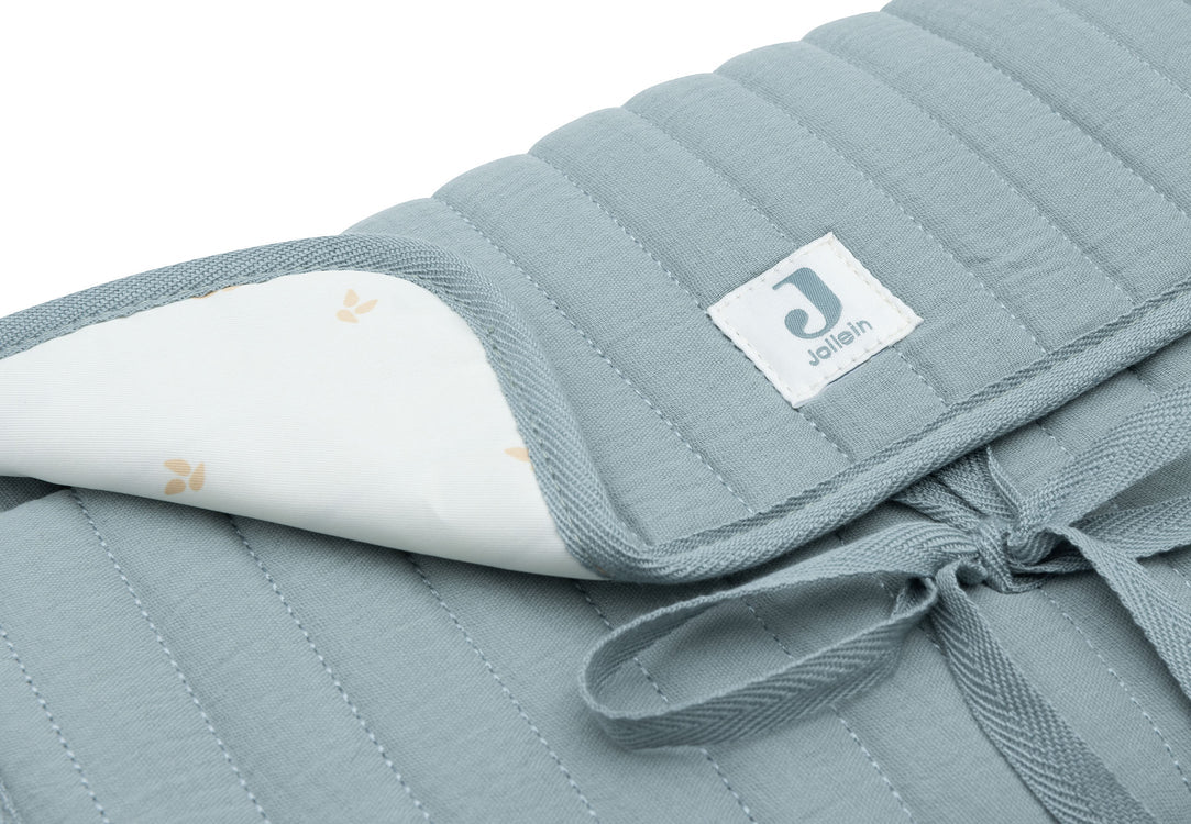 Tapis à Langer nomade Gaze de Coton - Sea Green