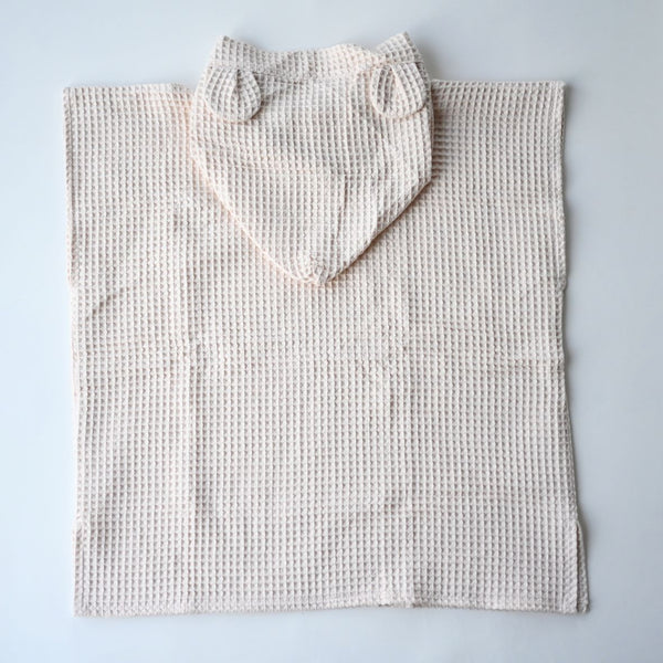 Poncho de bain crème GMLB