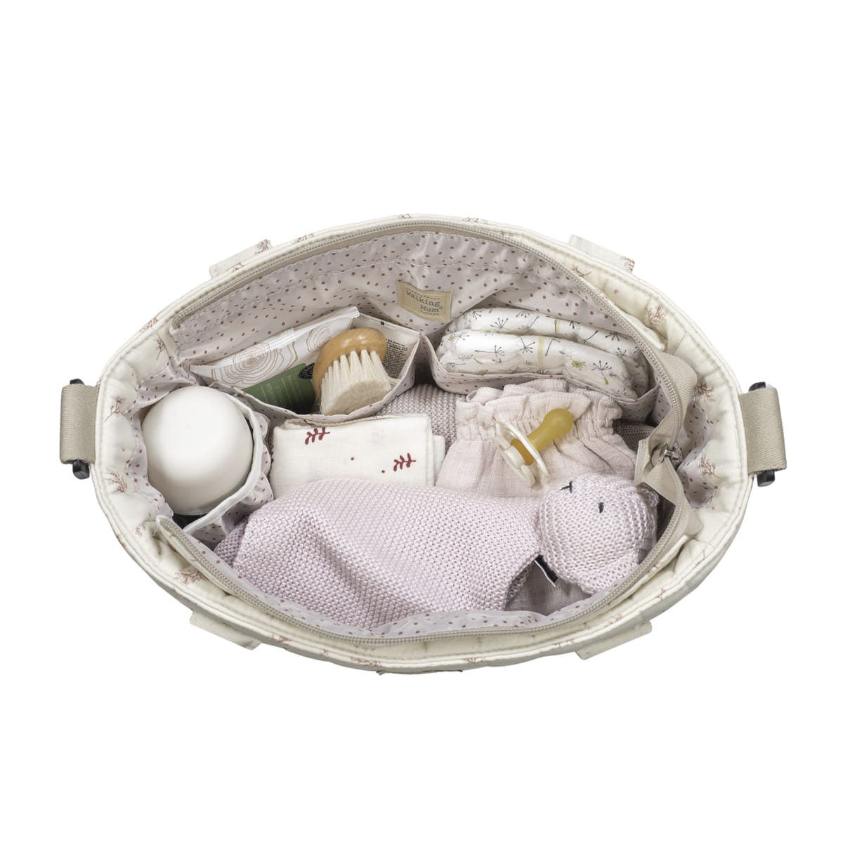 Sac poussette crossbody Mimosa Rose