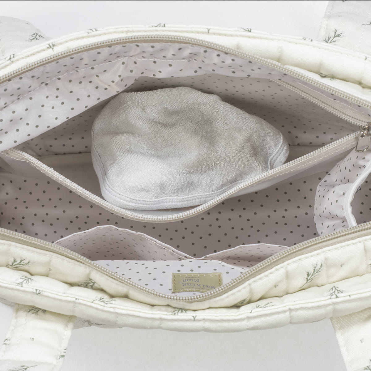 Sac poussette crossbody Mimosa Vert