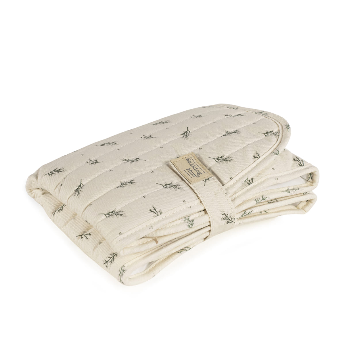 Tapis à langer nomade Mimosa Vert