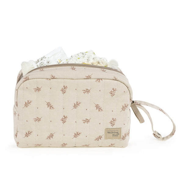 Trousse de toilette bébé Mimosa Rose walking mum