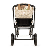 Organizer de poussette bébé Poppy Cannelle – Motifs cœurs walking mum