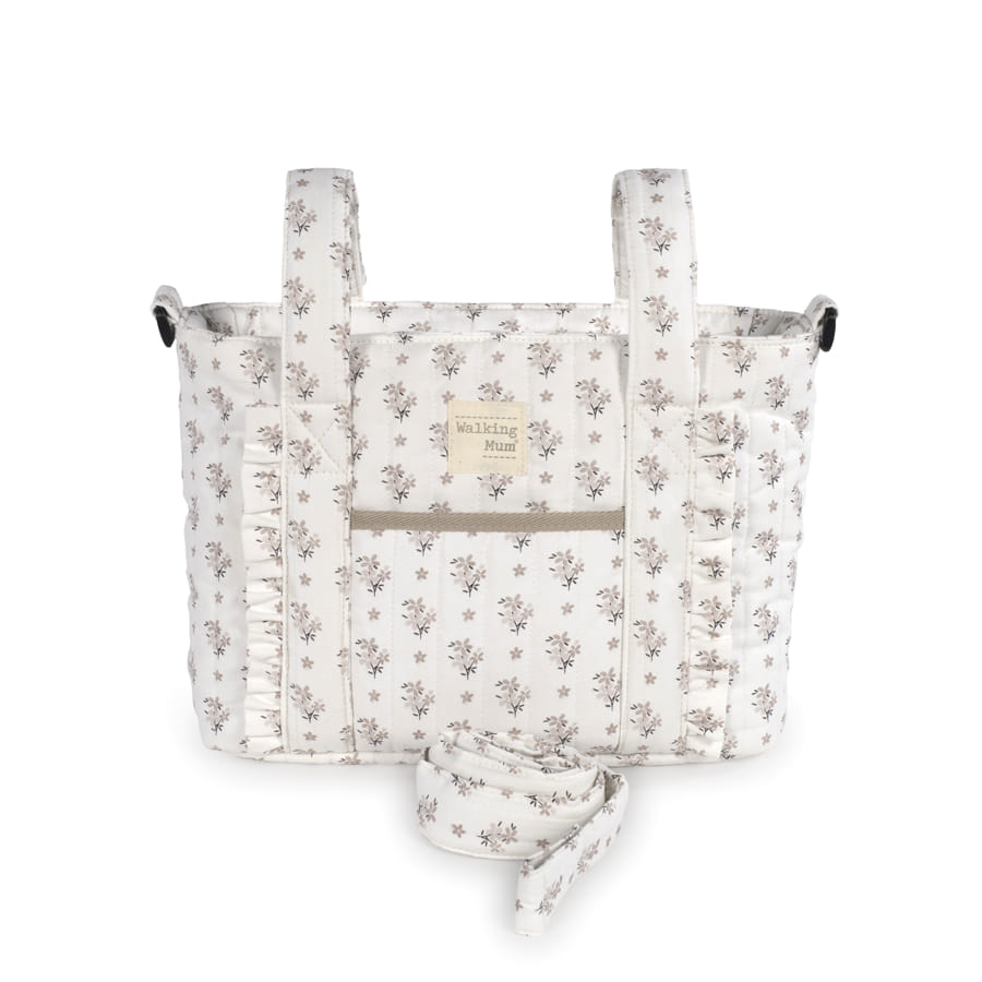 Sac crossbody bébé Botton Fleurs walking mum