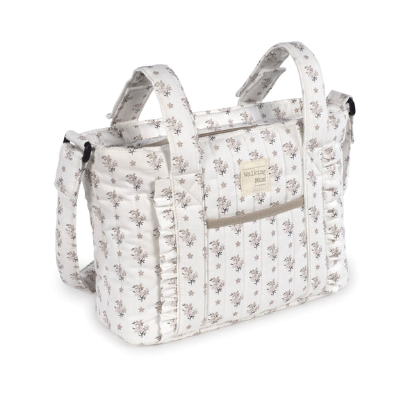 Sac crossbody bébé Botton Fleurs walking mum
