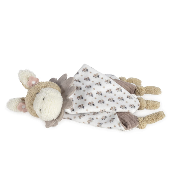 Doudou âne Botton Fleurs