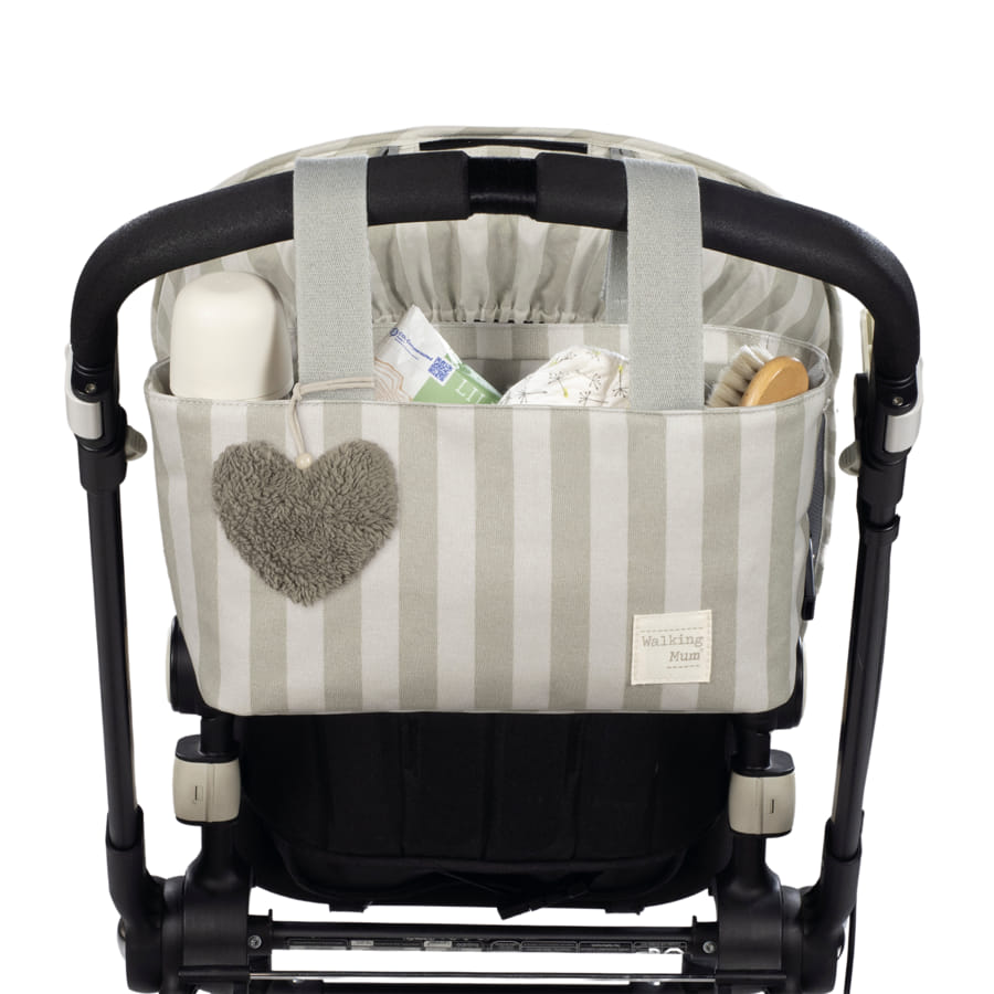 Sac organisateur poussette Sintra Rayures Vertes
