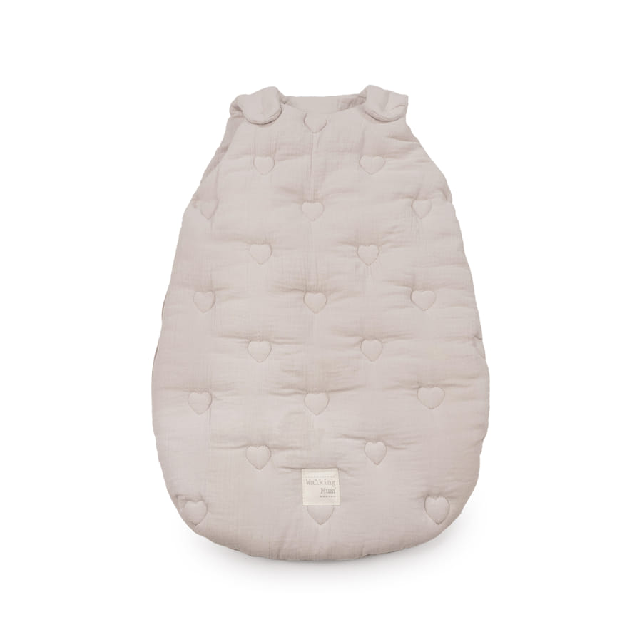 Gigoteuse Sintra Beige avec Cœurs Brodés