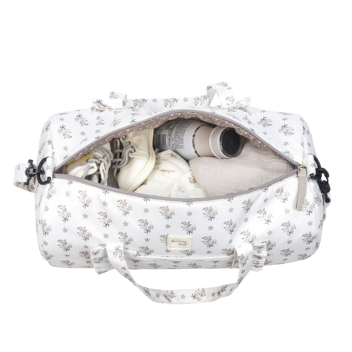 Sac week-end enfant Botton Fleurs walking mum
