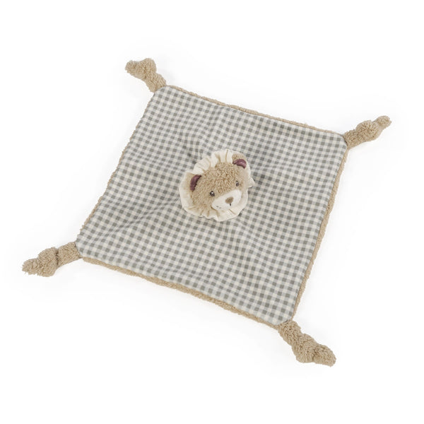 Doudou Lion Gala Mint walking mum