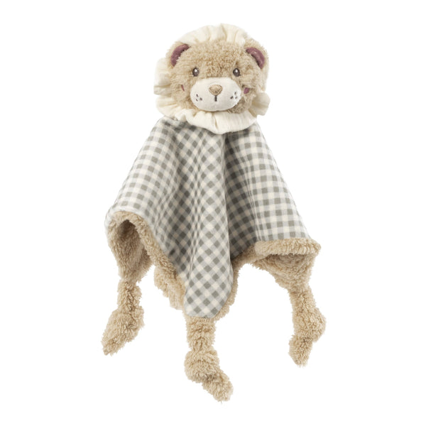 Doudou Lion Gala Mint walking mum