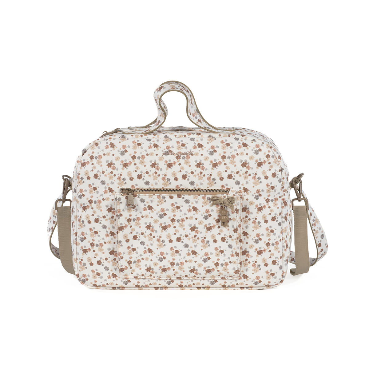 Sac à langer Somerset  – Sac de poussette en éco-cuir élégant avec tapis à langer inclus