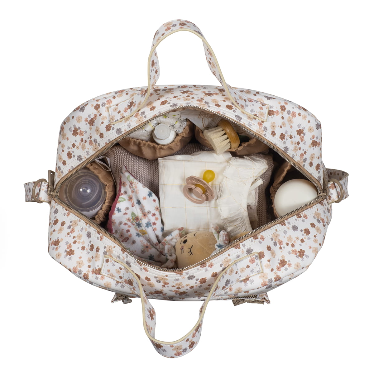 Sac à langer Somerset  – Sac de poussette en éco-cuir élégant avec tapis à langer inclus