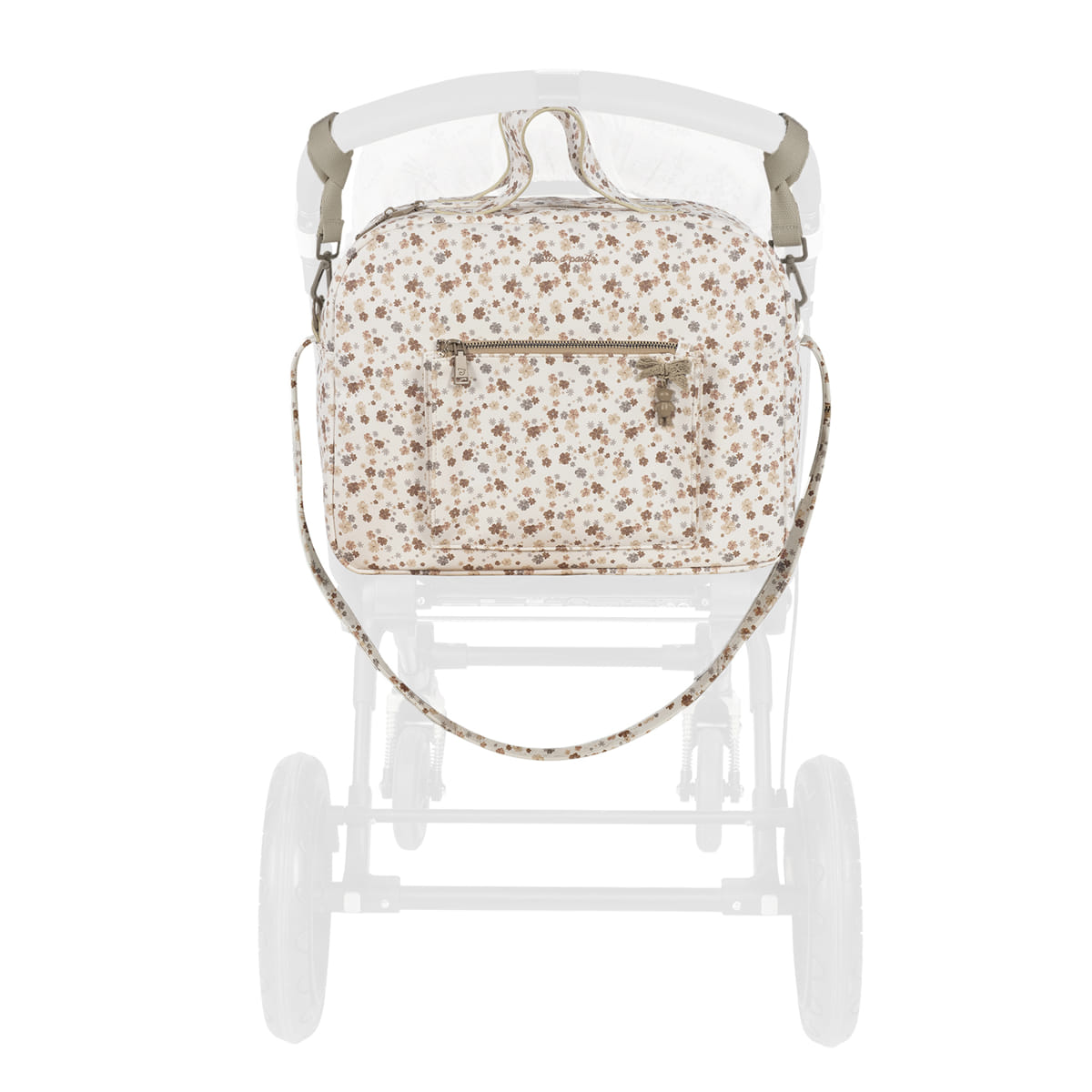 Sac à langer Somerset  – Sac de poussette en éco-cuir élégant avec tapis à langer inclus