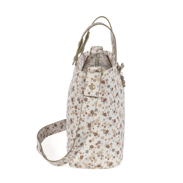 Sac à langer crossbody Somerset – en éco-cuir avec poches et pochette thermique