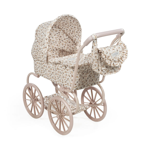 Landau Grandes Roues Somerset  – Poussette classique pour poupées avec sac assorti