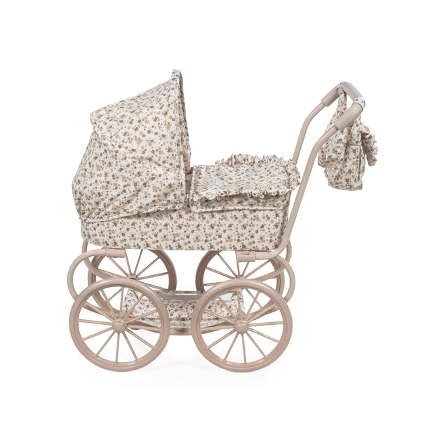 Landau Grandes Roues Somerset  – Poussette classique pour poupées avec sac assorti
