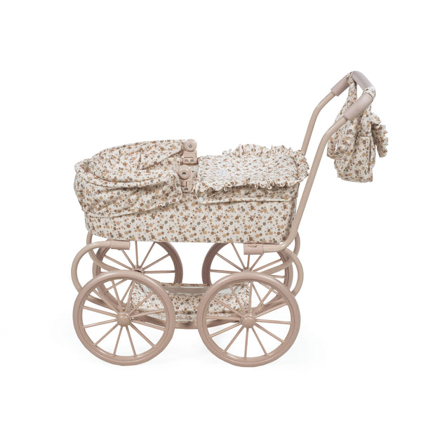 Landau Grandes Roues Somerset  – Poussette classique pour poupées avec sac assorti