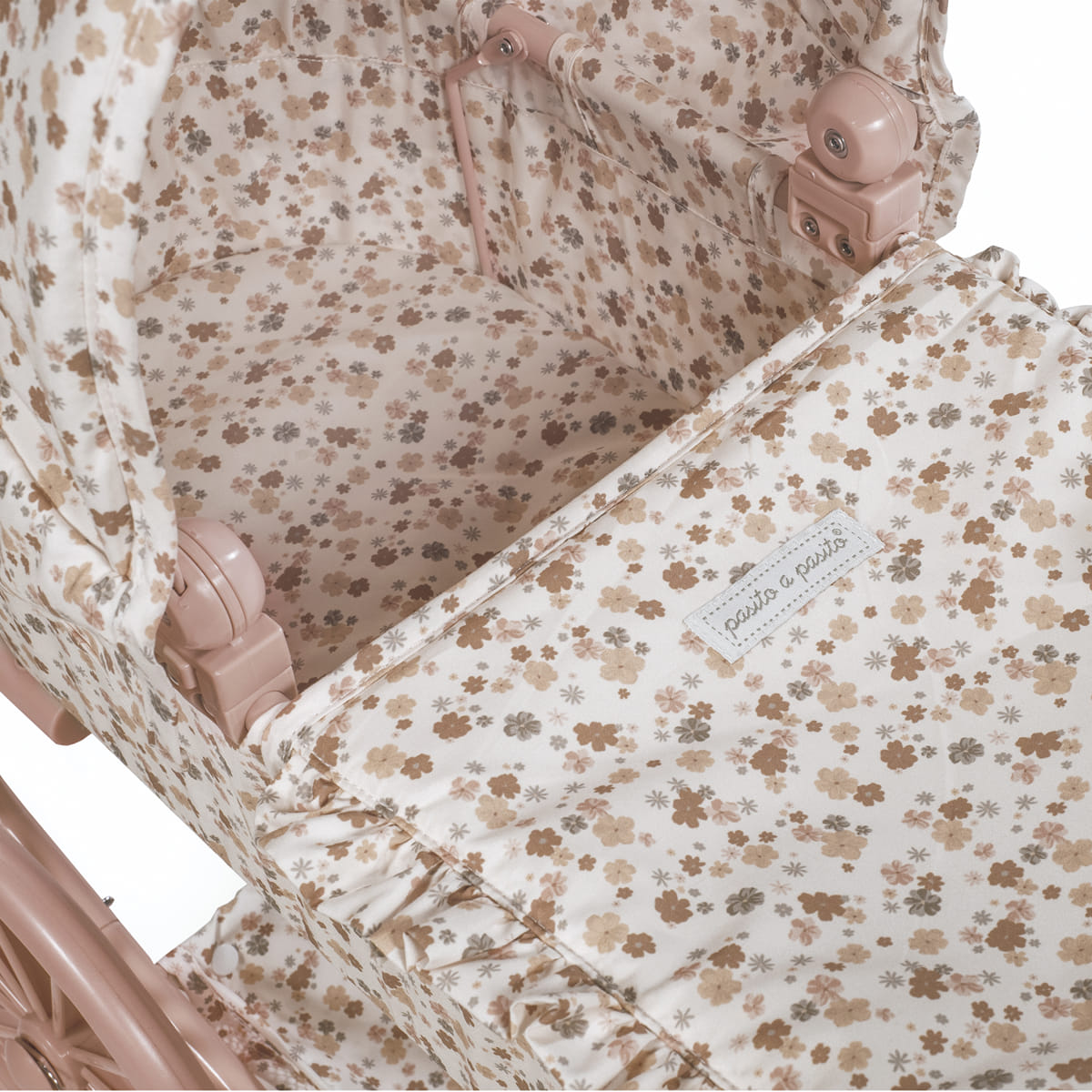 Landau Grandes Roues Somerset  – Poussette classique pour poupées avec sac assorti