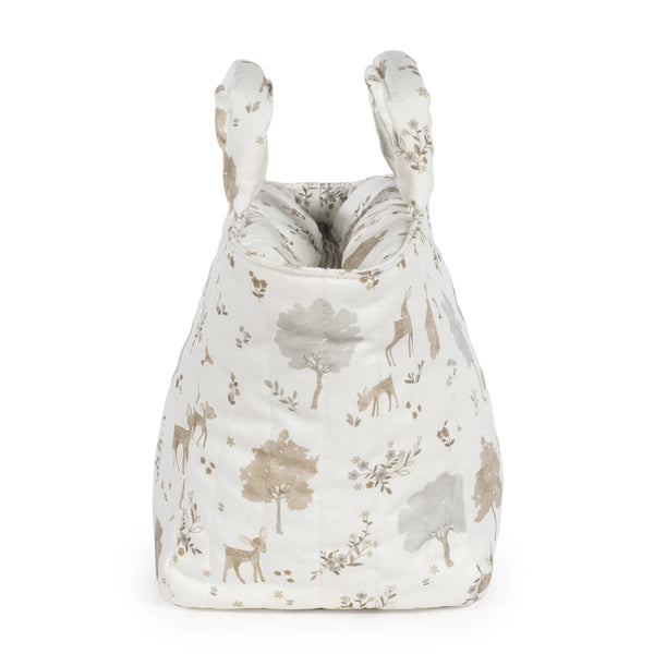 Trousse de toilette Nara Pasito a Pasito – Sac de toilette bébé 100% coton avec imprimé faon