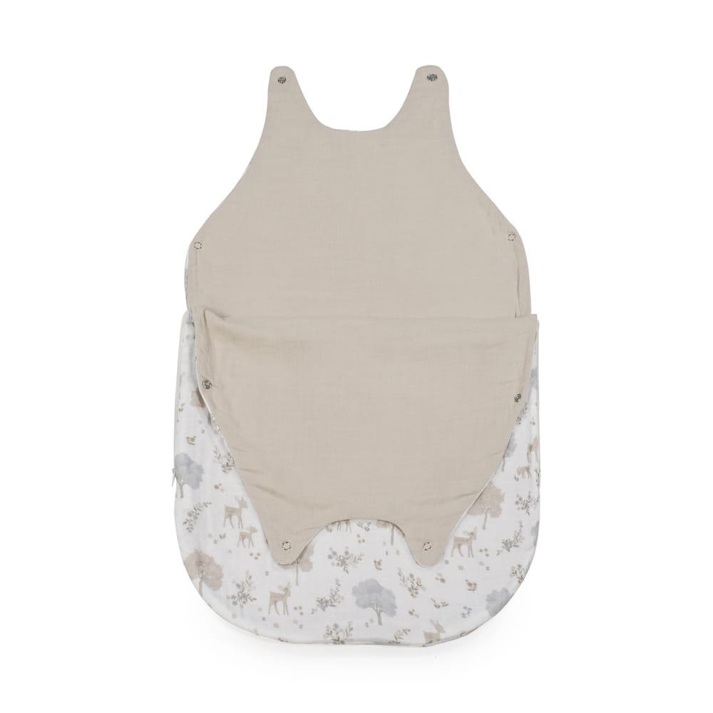 Gigoteuse été Nara –  coton 100 % mousseline, respirant et sécurisé