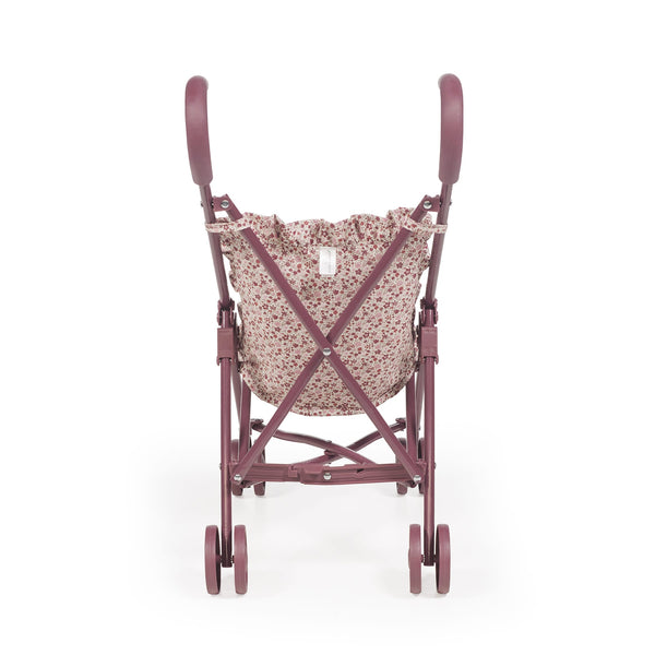 Poussette Gala cherry fleurs pour poupées PASITO A PASITO