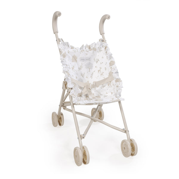 Poussette Nara – Petit fauteuil pliant pour poupées 30-42 cm