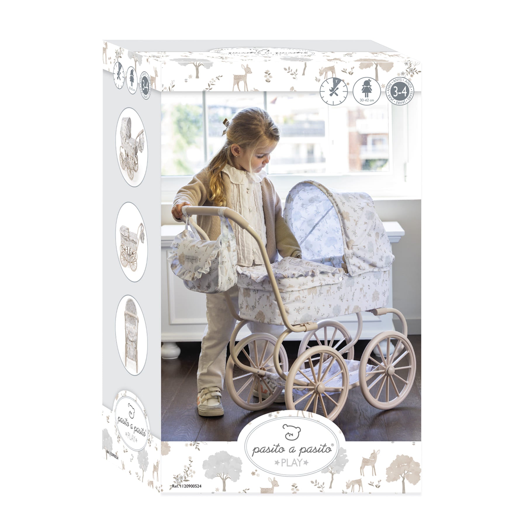 Couverture Universelle Pour Poussette Et Landau - 68x40 Cm - Gris - Pour Bébé 0-12 Mois - Chaud Et Doux