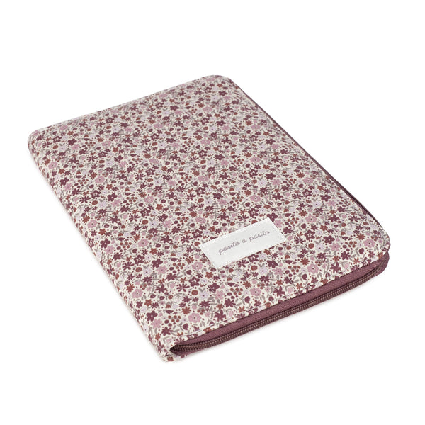 Protège Carnet de Santé Cherry Fleurs walking mum