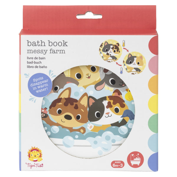 Livre de bain magique Messy Farm