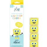 ALEX CUBES LUMINEUX JAUNE TIGER TRIBE