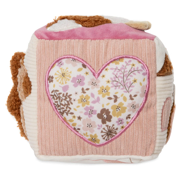 Cube d’activités Flower Fairies – Jeu sensoriel et éveil pour bébé