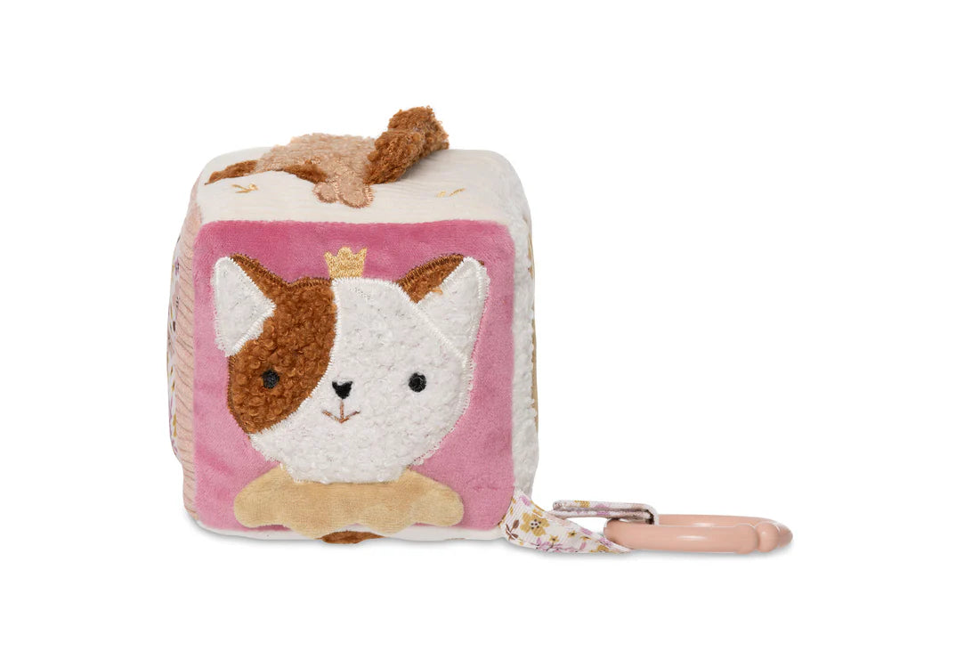 Cube d’activités Flower Fairies – Jeu sensoriel et éveil pour bébé