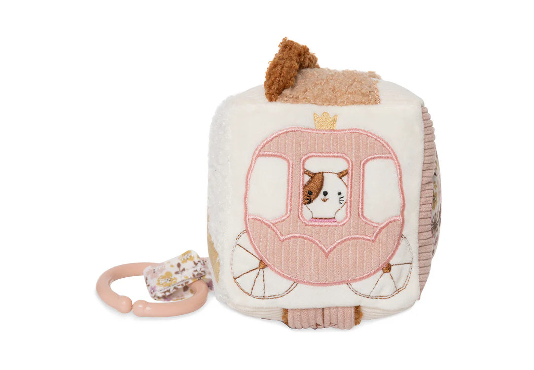 Cube d’activités Flower Fairies – Jeu sensoriel et éveil pour bébé