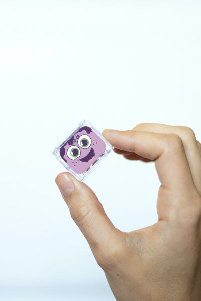 LILA CUBES LUMINEUX VIOLETS
