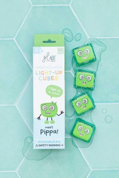 PIPPA CUBES LUMINEUX VERT