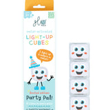 CUBES LUMINEUX BLANC MULTICOLORE GLO PALS
