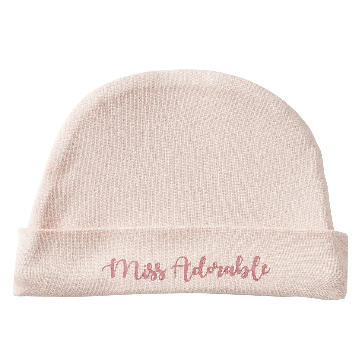 Bonnet Naissance “Miss Adorable” Blush BB & CO