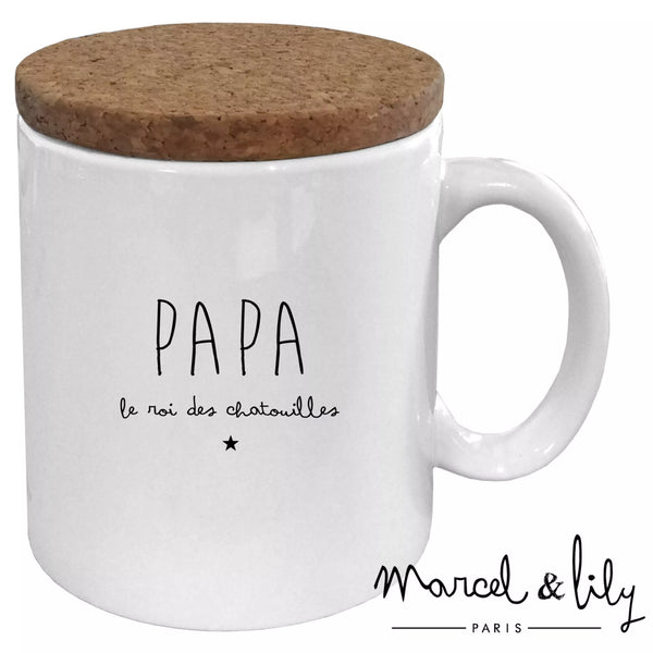 Mug Papa Le Roi des Chatouilles – Le cadeau parfait pour les papas !
