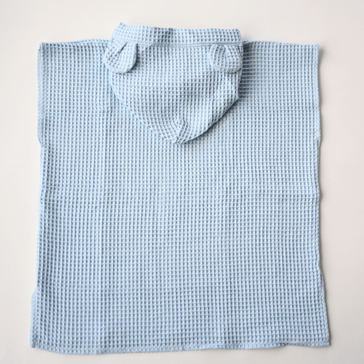 Poncho de bain bleu pastel GMLB
